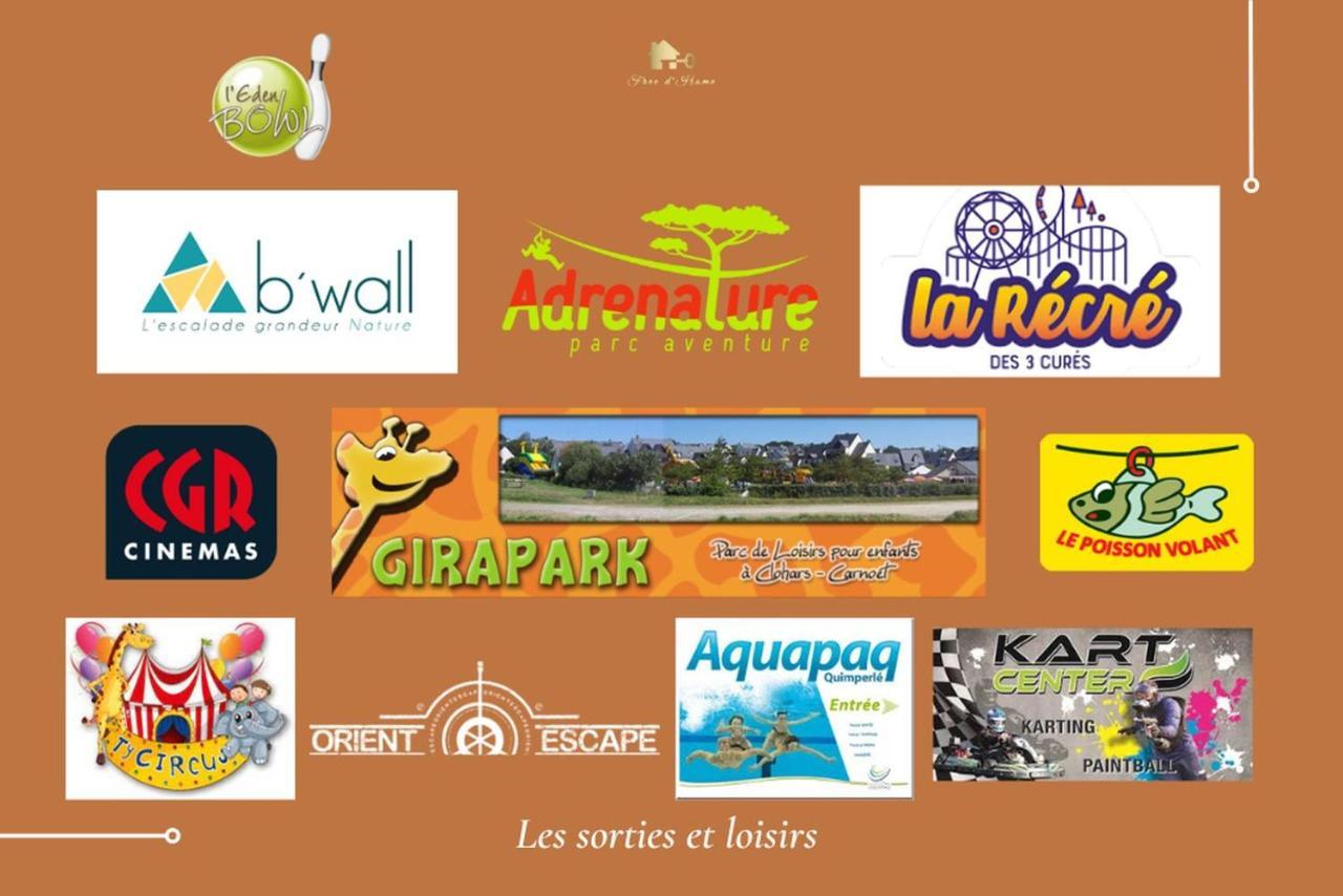 Le Tiguidou, Cosy, Lumineux, 2-6 Pers, Plage 300M Moelan sur Mer Bagian luar foto