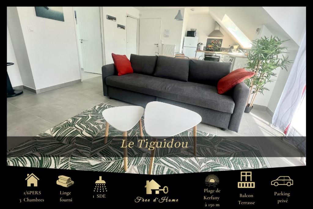 Le Tiguidou, Cosy, Lumineux, 2-6 Pers, Plage 300M Moelan sur Mer Bagian luar foto